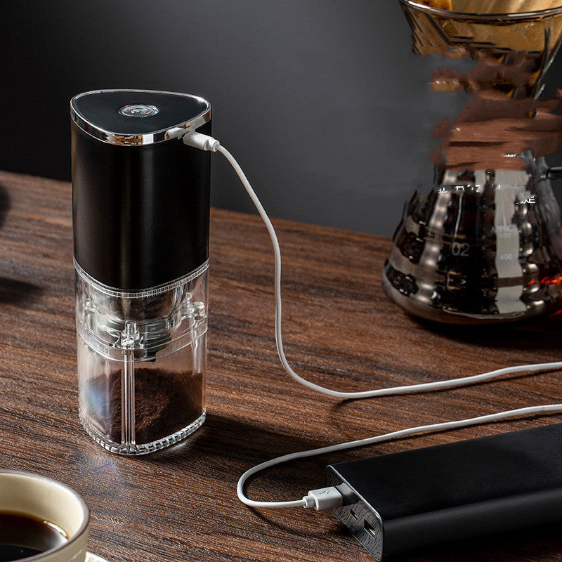 電動コーヒーグラインダーコーヒー豆グラインダーカフェ自動ポータブルUSB