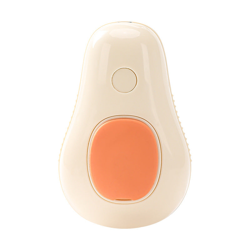 Avocado type electric steam dog and cat brush comb