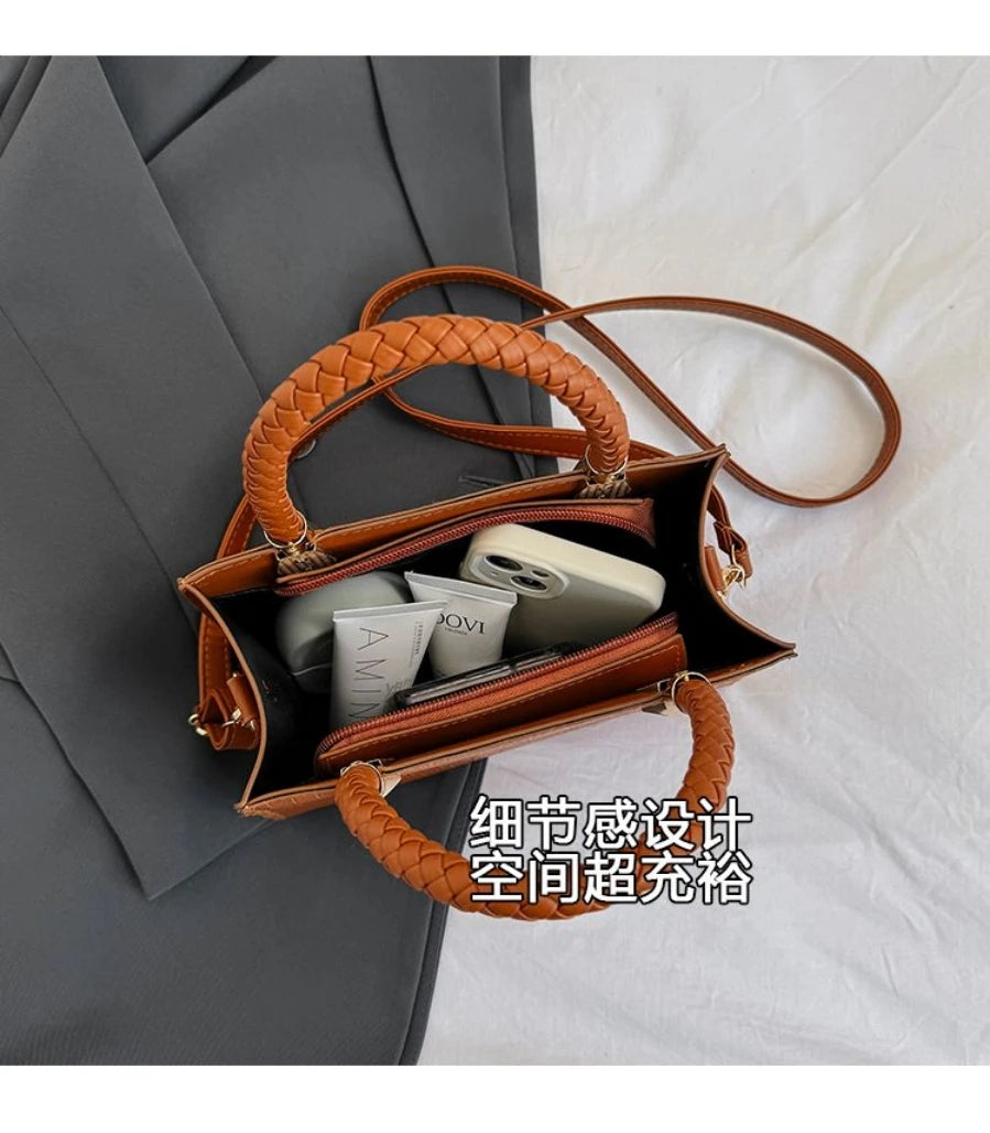 White Fashion 2024 Trendy Luxury Elegant Handbag